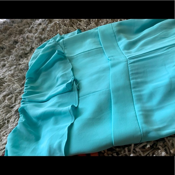 💙 Baby Blue Strapless Jumpsuit 💙 LIKE NEW - Picture 2 of 6